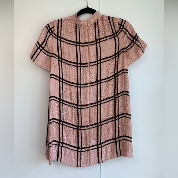 VALENTINO Checkered Sequin Top - Picture 5 of 5